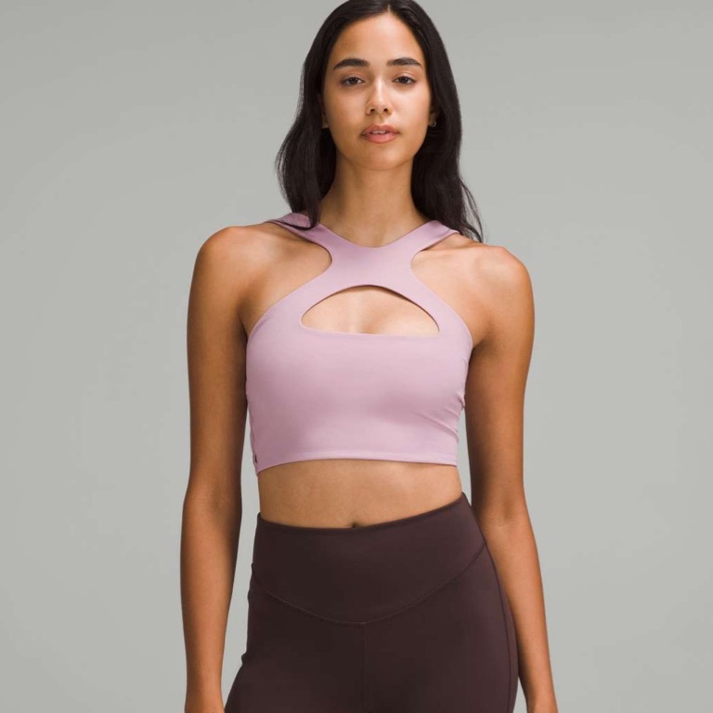 2024 Lululemon Bend This Scoop and Cross Bra *Light Support, A-C Cups
Rose Blush